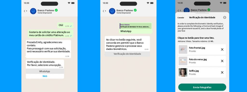 Verificação de identidade